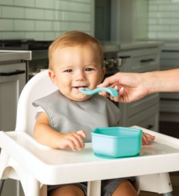 Silicone Baby Spoons 4Pk